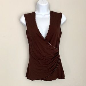 Vintage Y2K wrap tank top